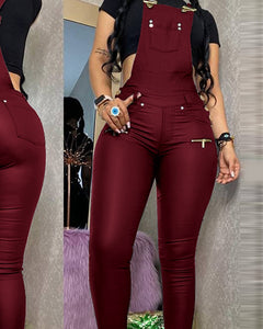 Women's Fitted Overalls