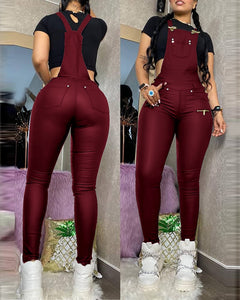 Women's Fitted Overalls