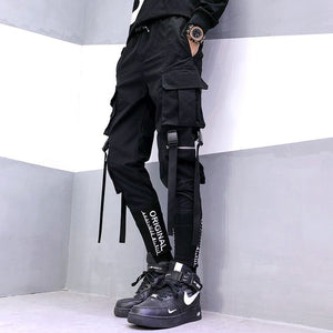 Slim Fit Pencil Strapped Cargo Pants