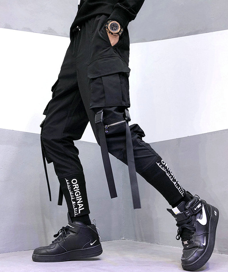 Slim Fit Pencil Strapped Cargo Pants